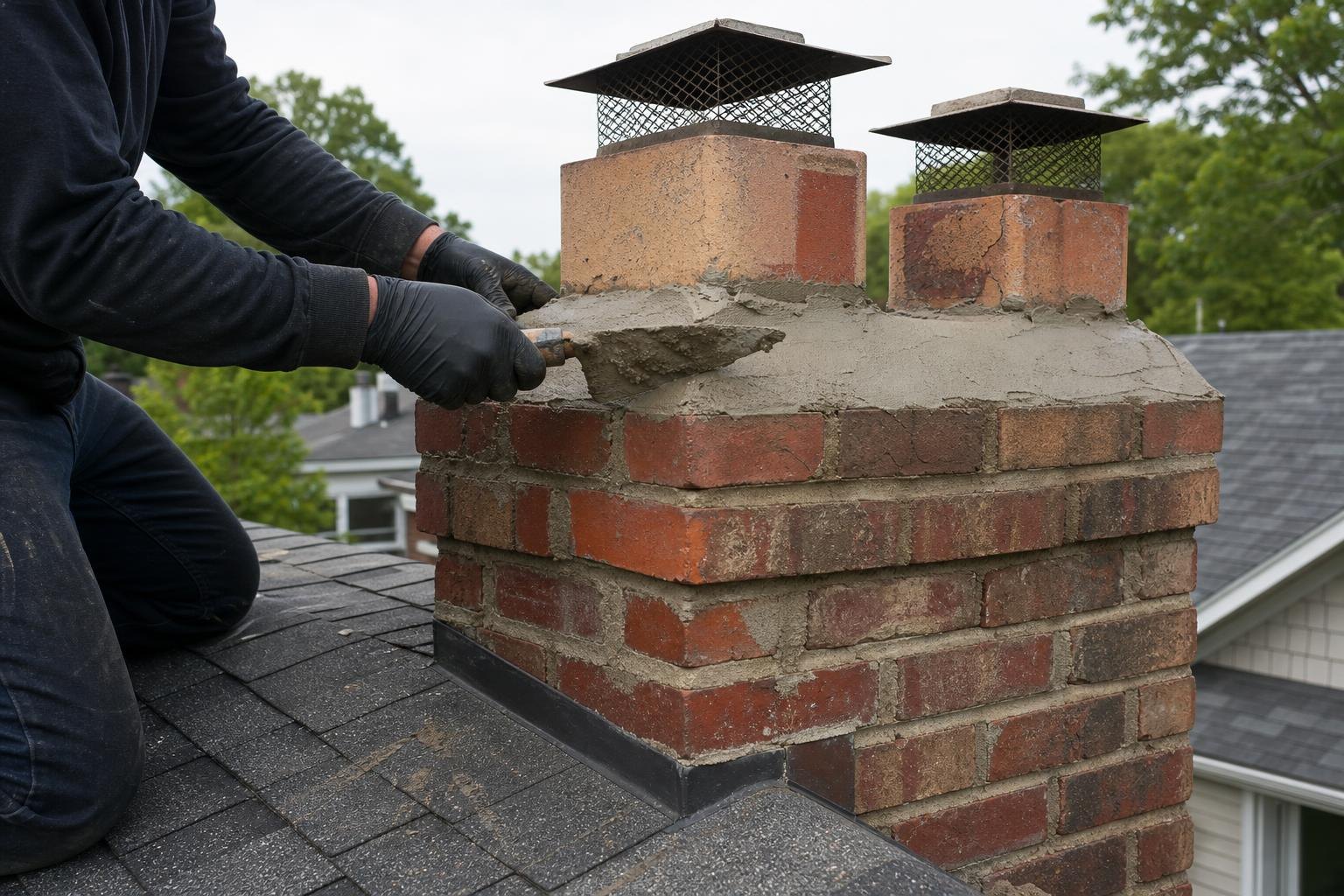 Chimney Cap Installation